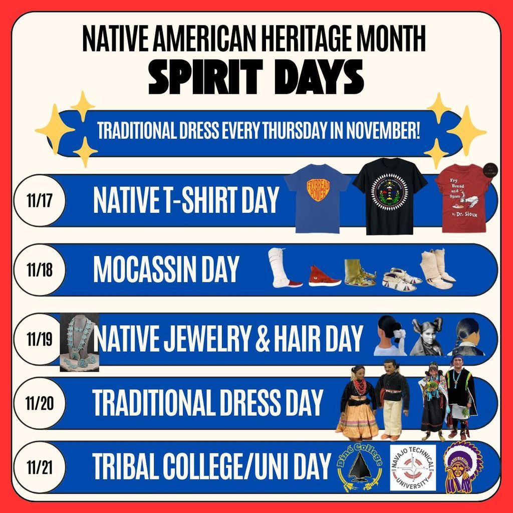 Native dress up days