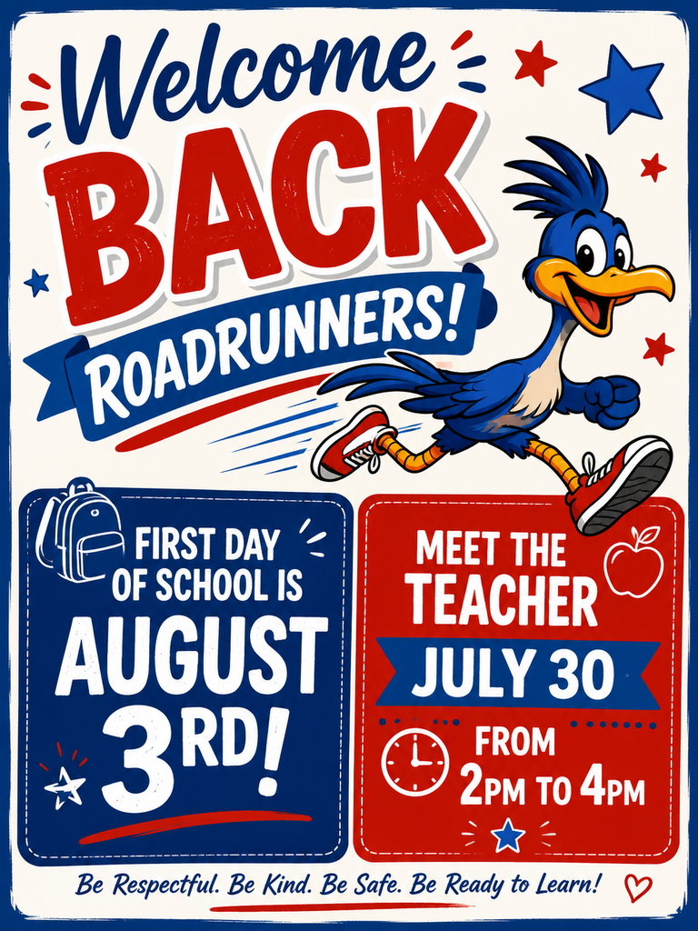 Welcome Back Roadrunners!