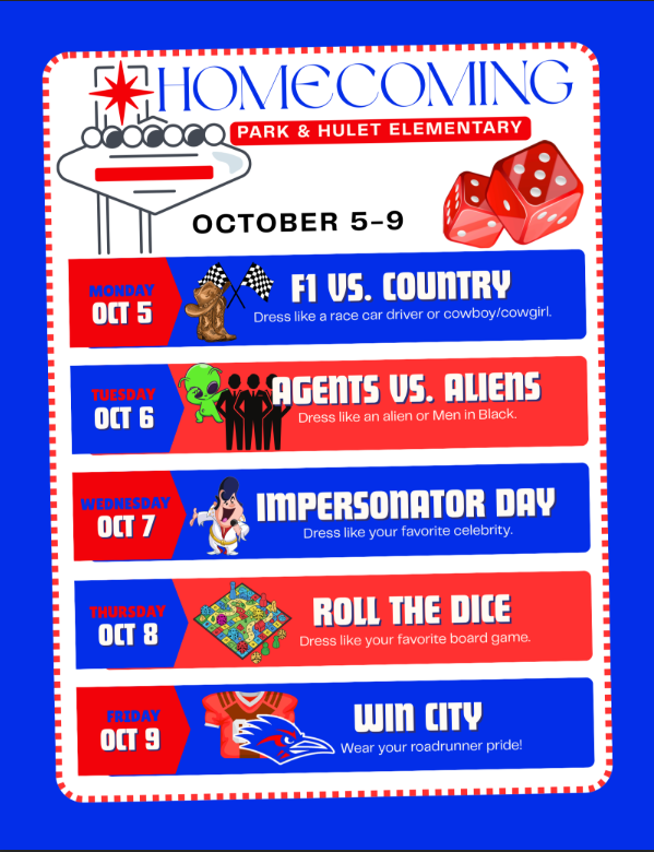 Homecoming Dress Up Days