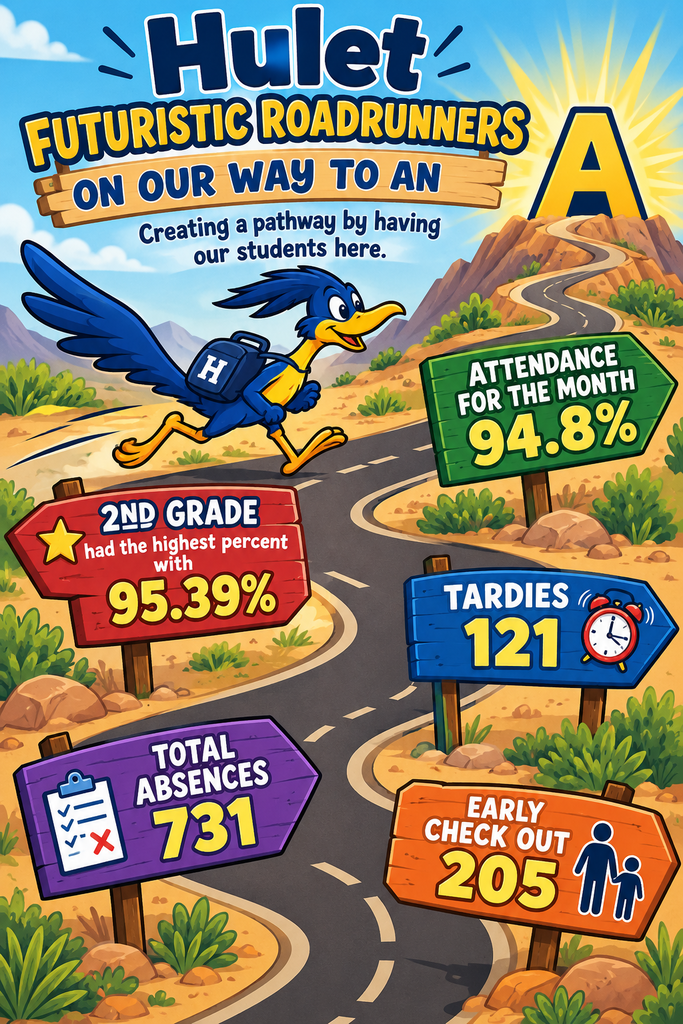 Hulet attendance poster