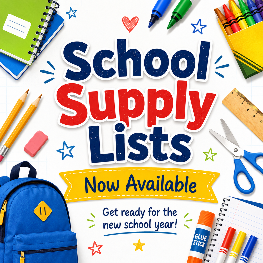 School Supply Lists Image