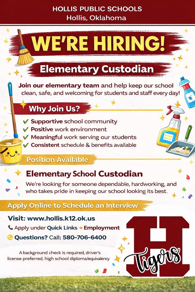 Come work with us!!!!!