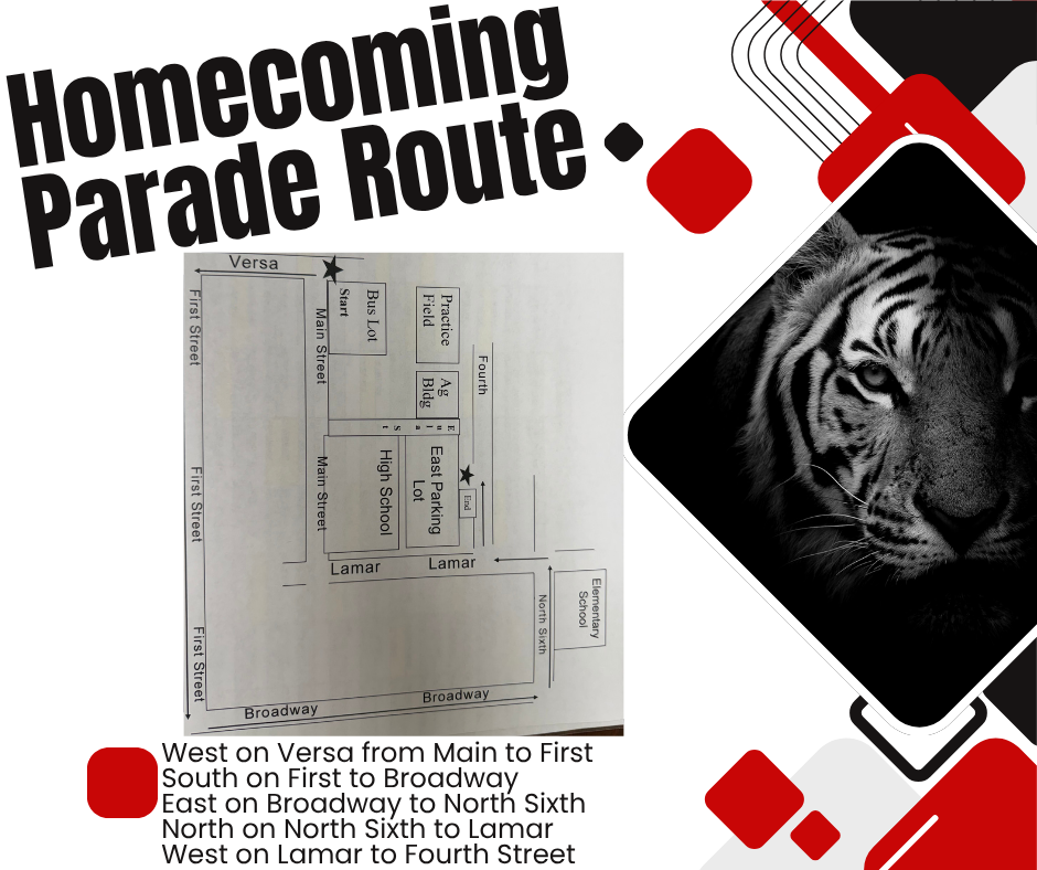 Homecoming Parade Route