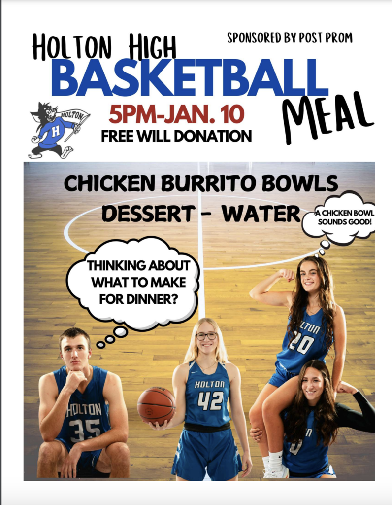 Jan. 10th B'ball Meal