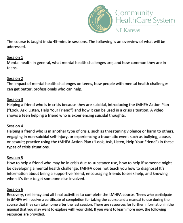 tMHFA 2 of 3