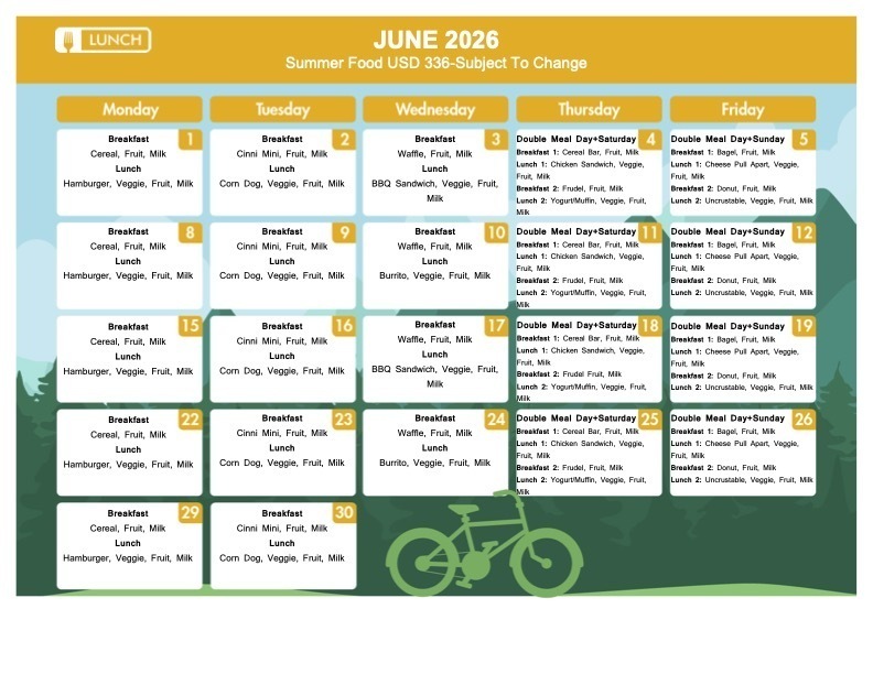 June Menu