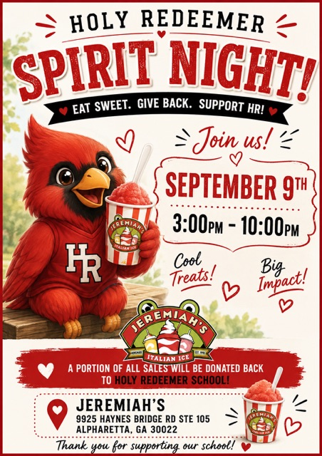 Jeremiah’s spirit night