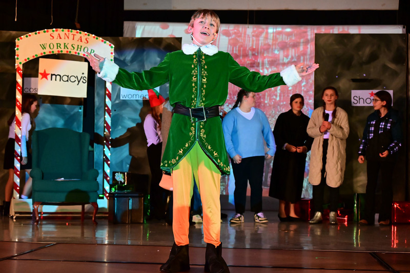 Buddy the Elf singing