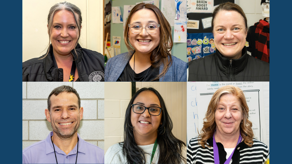 6 headshots of award winners
