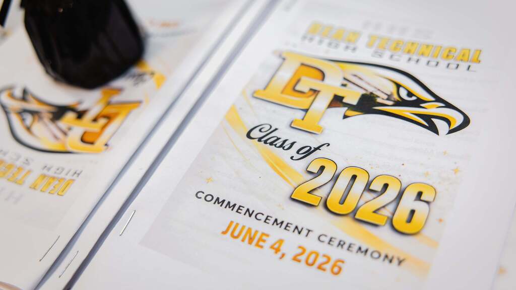 Dean Commencement program