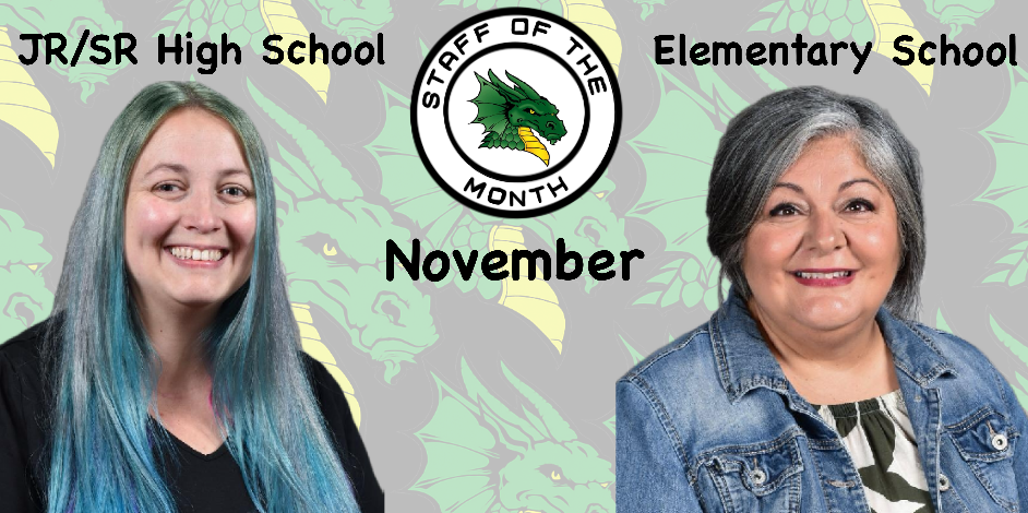 Staff members of the month