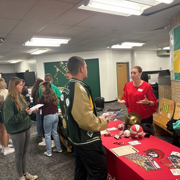 Today, the HS students got to visit with 29 college reps from several states to get information and ask questions! What a great opportunity for students to have this face to face experience!