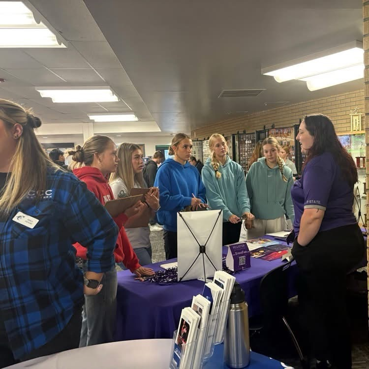 Today, the HS students got to visit with 29 college reps from several states to get information and ask questions! What a great opportunity for students to have this face to face experience!