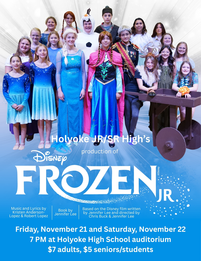 The  Frozen musical cast in their costumes