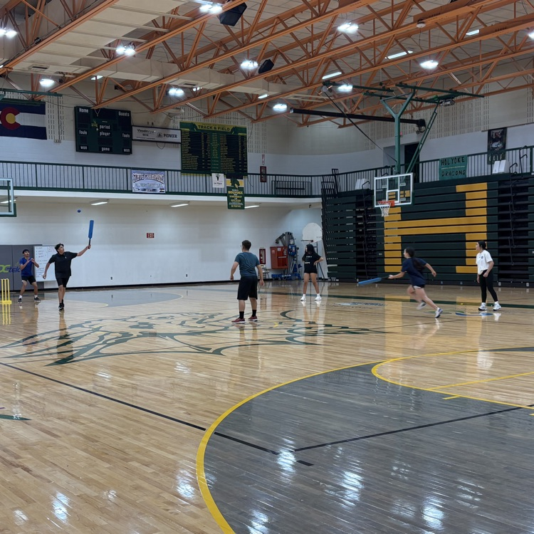 students playing game