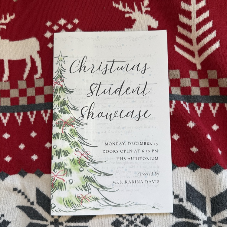Christmas Student Showcase 12/15/25