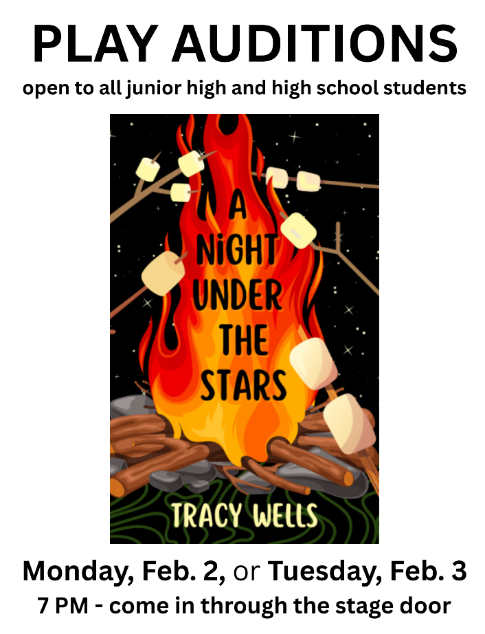 Auditions for "A Night Under the Stars" play