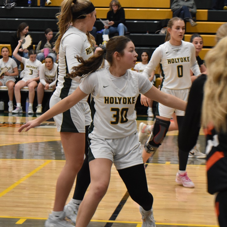 girl playing basketball 