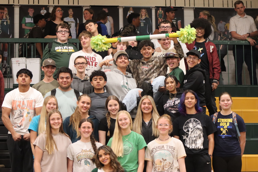 Students standing together 