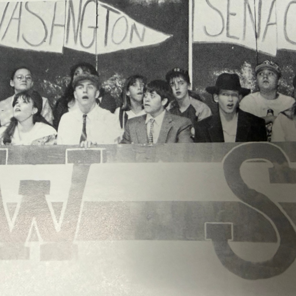 Here is a quick throwback in 1996 of the Spring Musical Damn Yankees. #TBT #GoBigGreen #AlwaysADragon #1996 #Semiquincetennial #Sesquincetennial