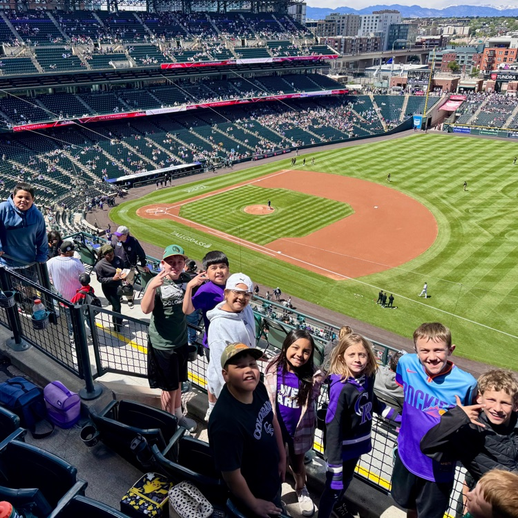 Last week the 3rd Grade students went to STEM Day at a Rockies game. 