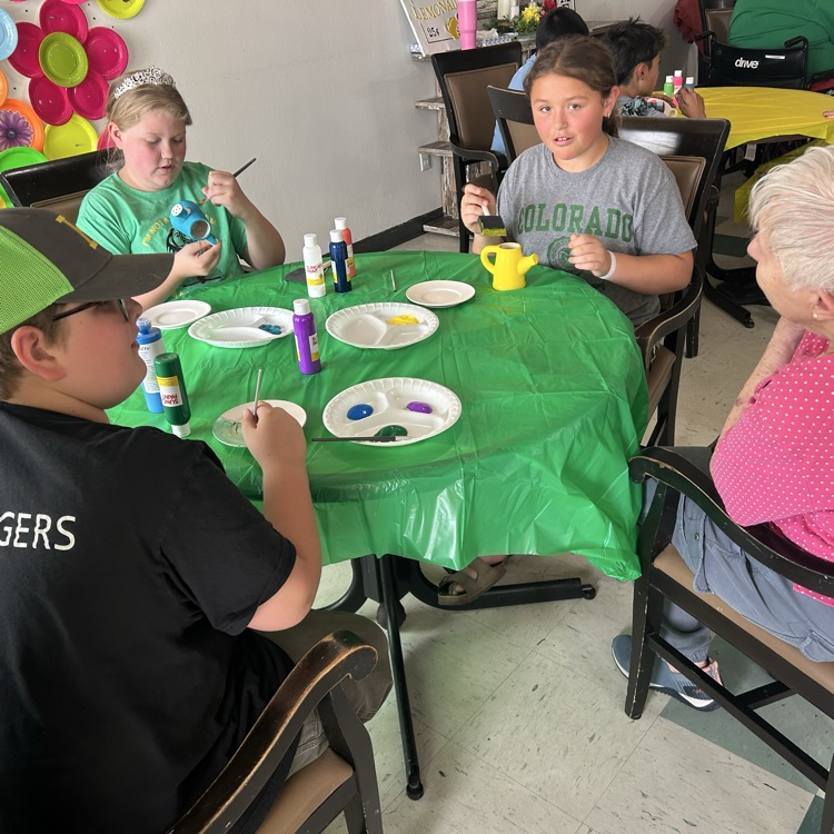 Student council continued their community service with a visit to regent park nursing home.  They listened to stories of the past and shared what it is like in school today!