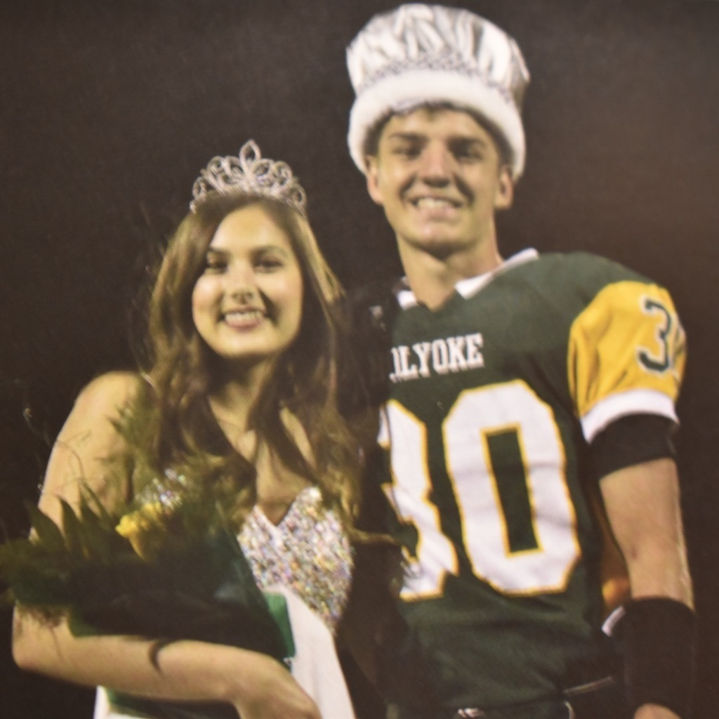 #TBT The 2017 HOCO King and Queen were Alex Strauss and Juana Penzing. #DragonPride #OnceADragonAlwaysADragon #LeaveALegacy