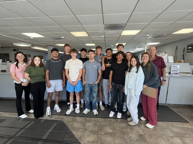 The HHS Finance class took a trip to local banks to learn about what opportunities each bank/credit union offers. We want to thank First Pioneer National Bank, BMO, Holyoke Community Federal Credit Union, and the Bank of Colorado for educating our seniors and spending time with them!