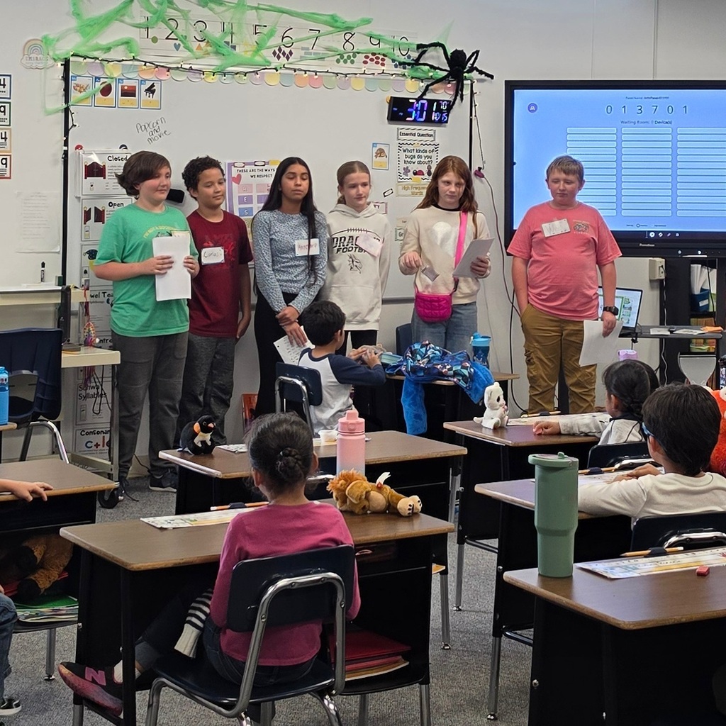 6th grade had the opportunity to visit kindergarten and teach a lesson on respect.  6th graders planned and implemented the lesson as the final project for their SEL unit on respect.