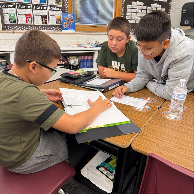 5th graders are ready for their student-led conferences!