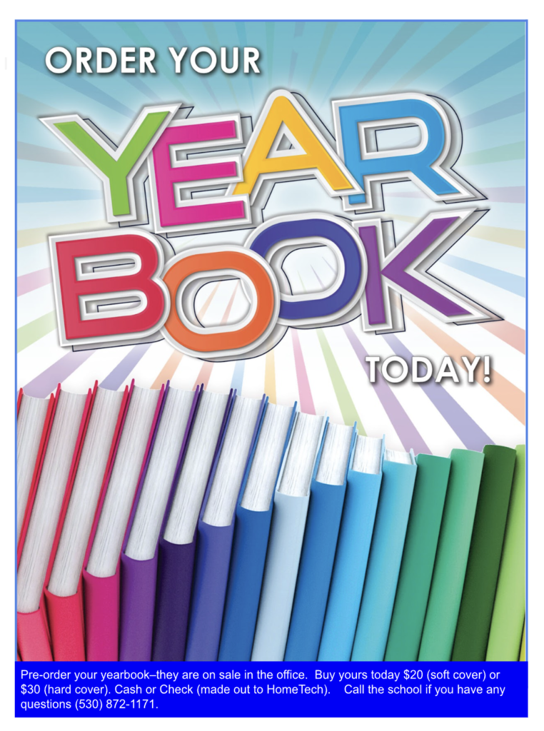 Yearbook Sale Flyer