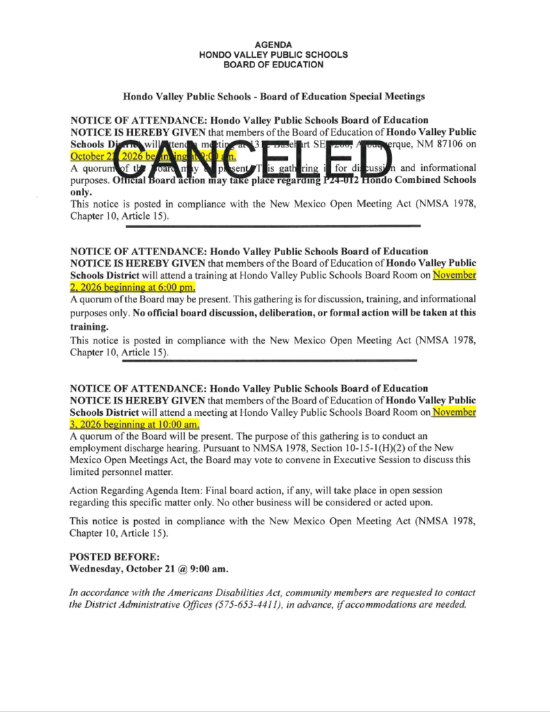 CANCELED 