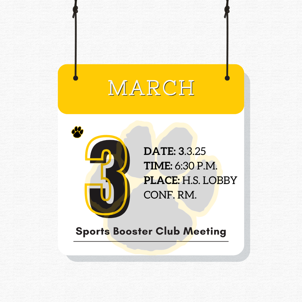 sports booster club meeting