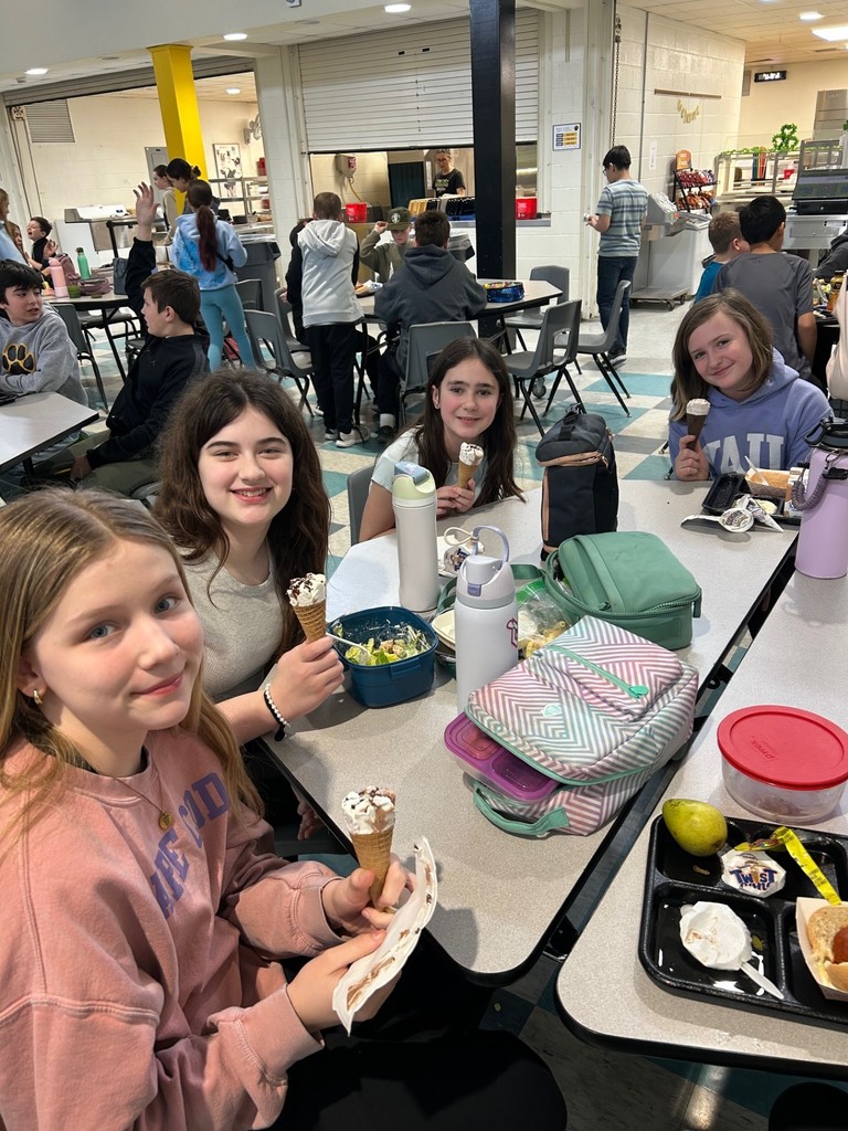 Students celebrating Read Across America week