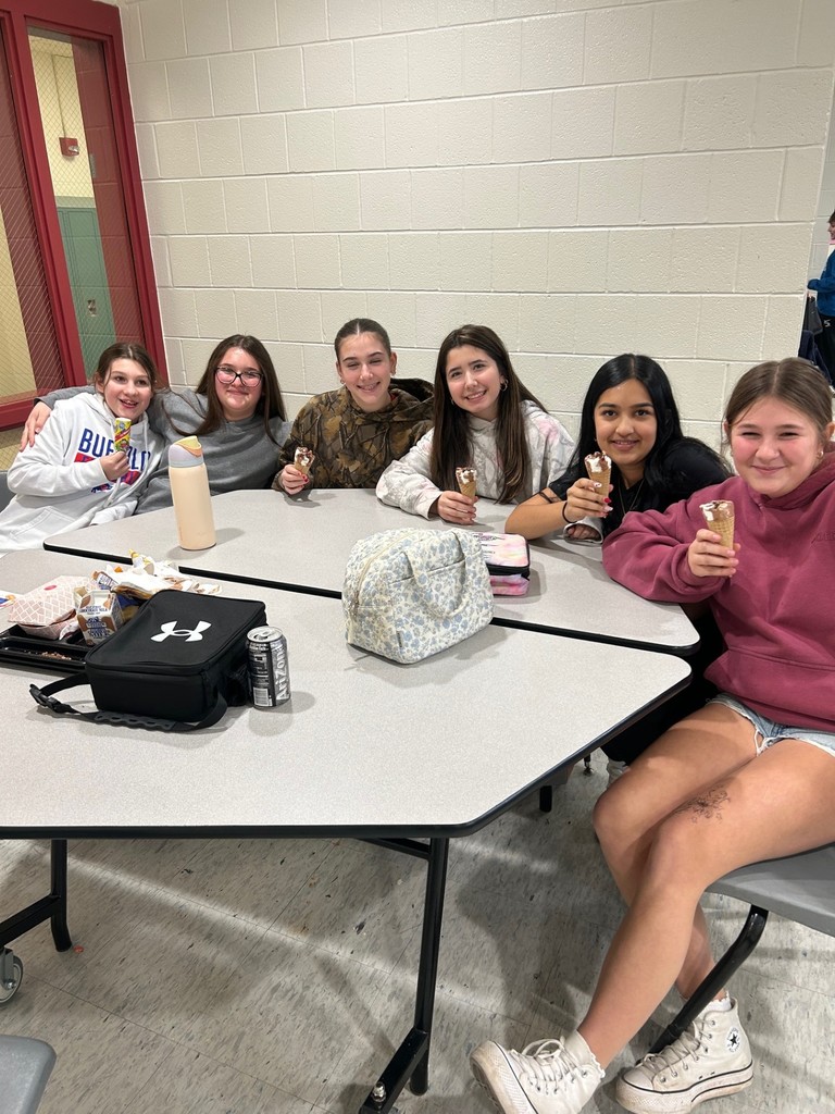 Students celebrating Read Across America week