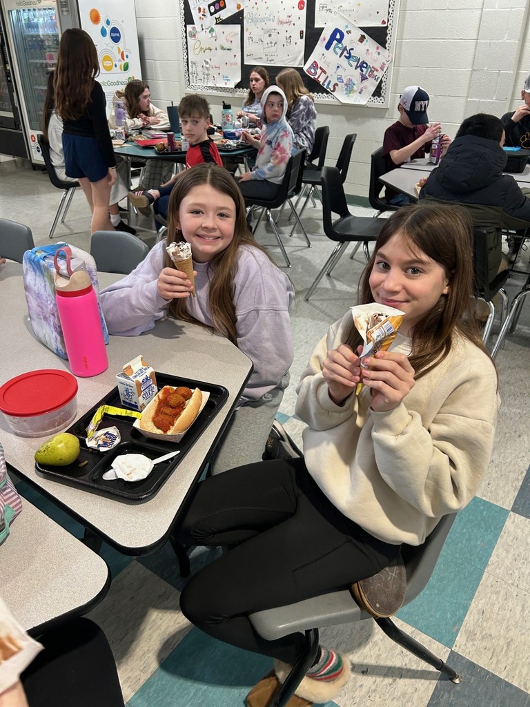 Students celebrating Read Across America week