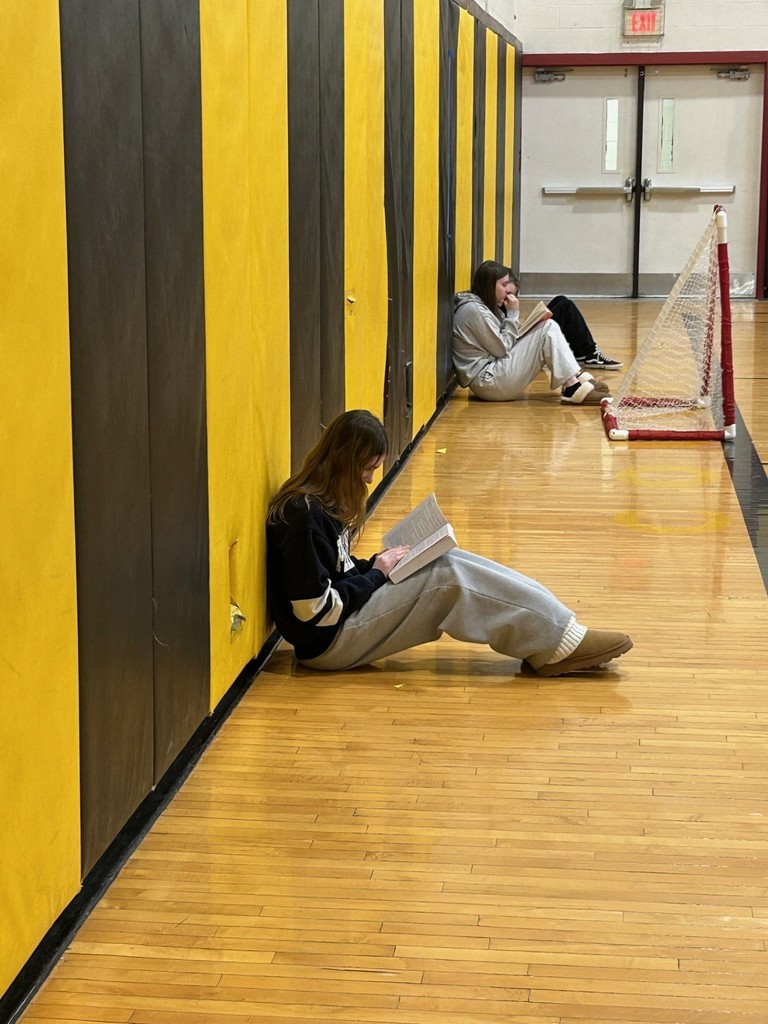 Students celebrating Read Across America week