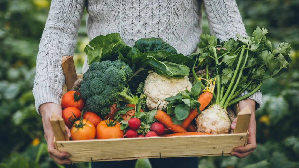 Basket of produce