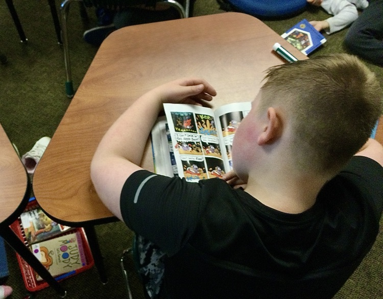 students in 3rd grade class