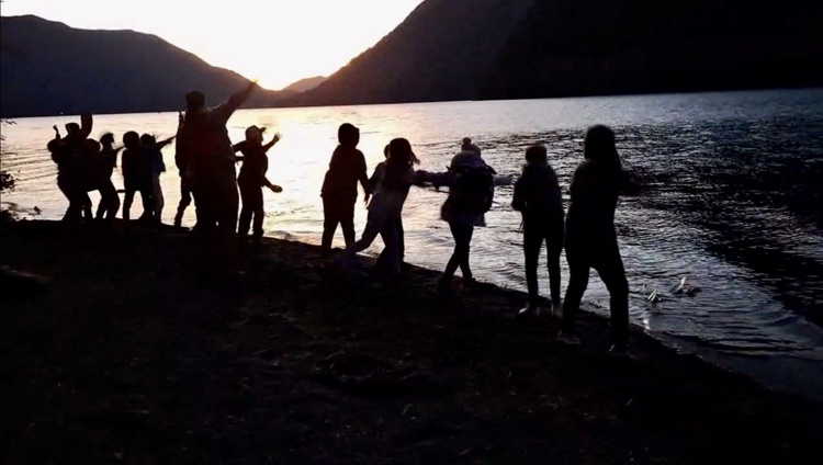 5th grade students at NatureBridge 