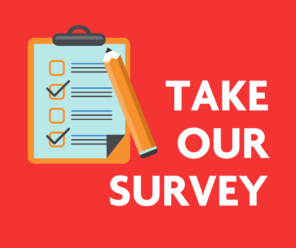 take our survey logo