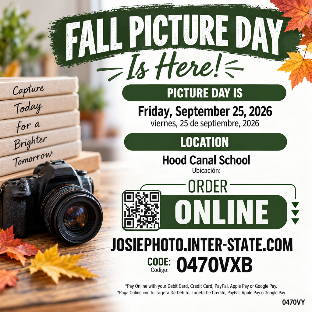 Picture Day is Friday, September 25, 2026.