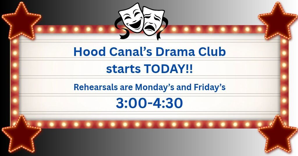 Drama starts today 3:00-4:30