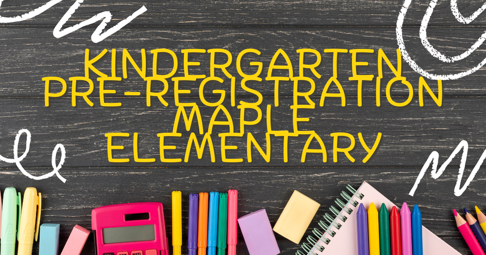 Kindergarten Pre-registration