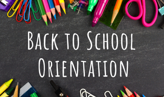 Orientation Welcome
