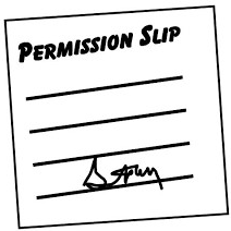 Permission Slip Clip Art