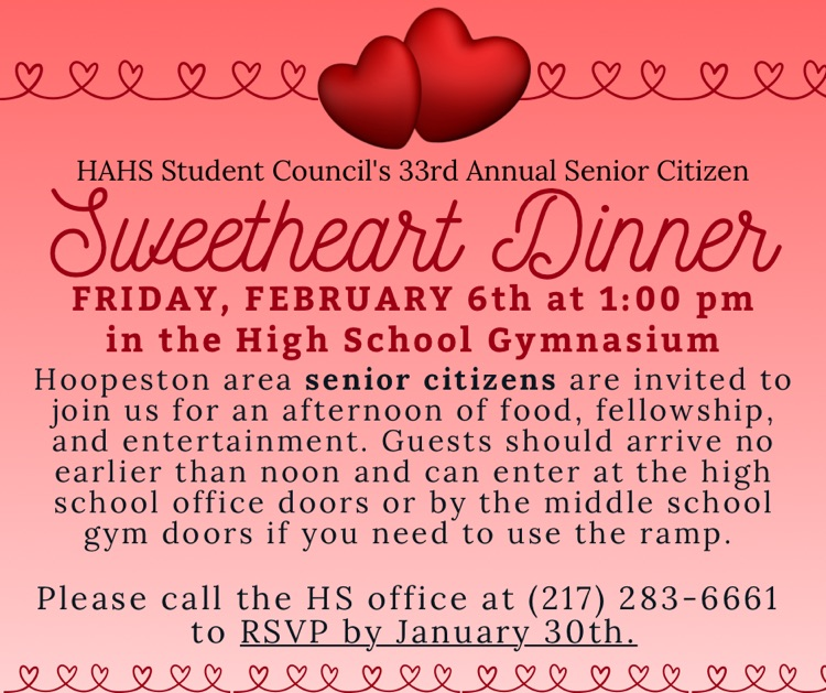 Sweetheart Dinner 2026