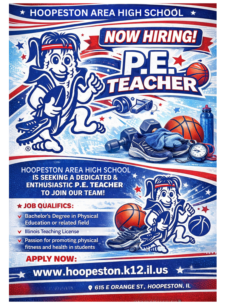 PE Teacher Flyer