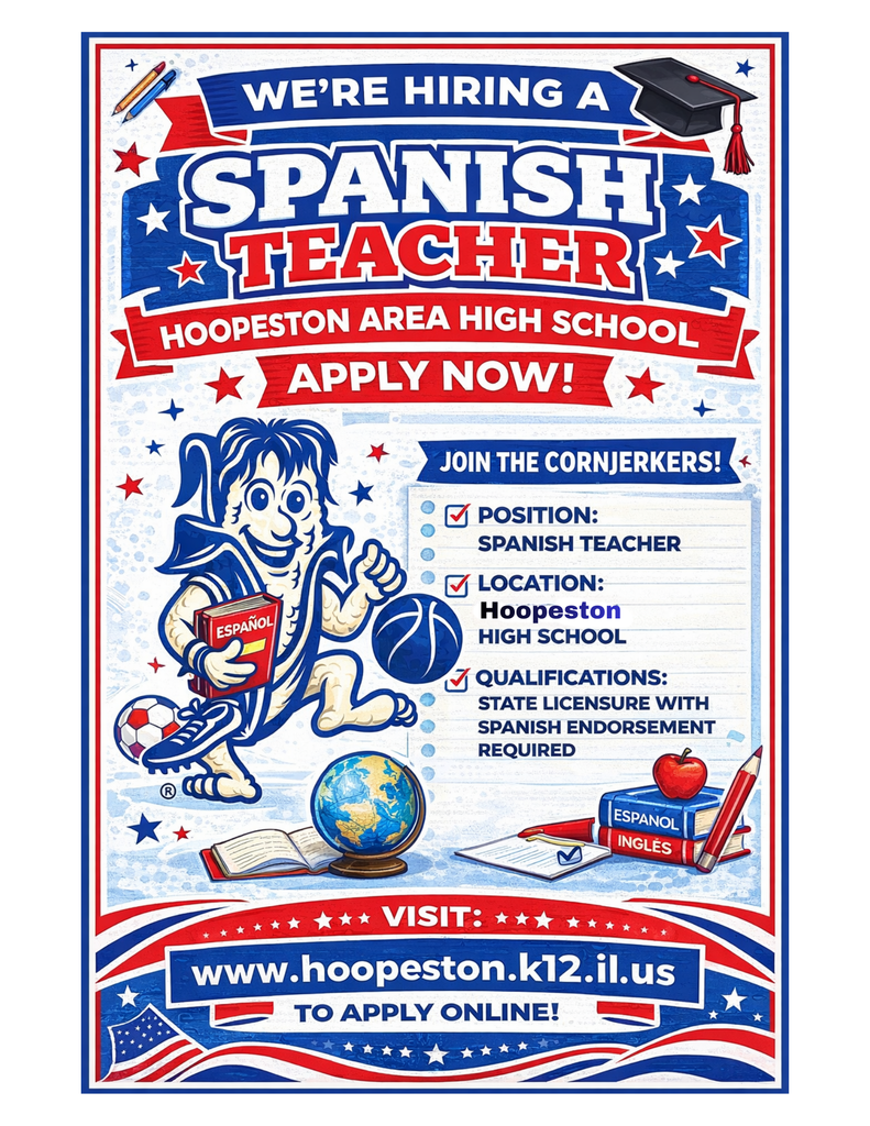 Spanish teacher flyer