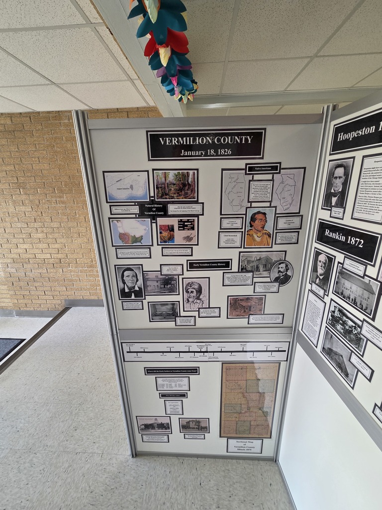 Vermilion County History Display 4